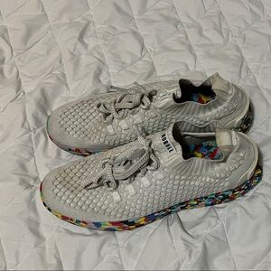 NOBULL White Mesh Runners – Multicolor men’s